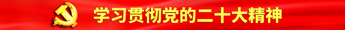 大黑吊操穴视频认真学习贯彻落实党的二十大会议精神